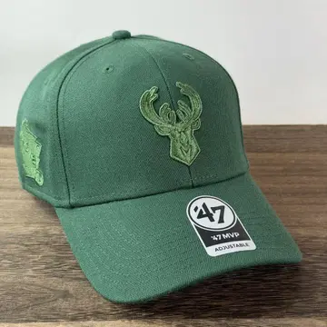 NBA 47 브랜드 밀워키 벅스 캡 모자