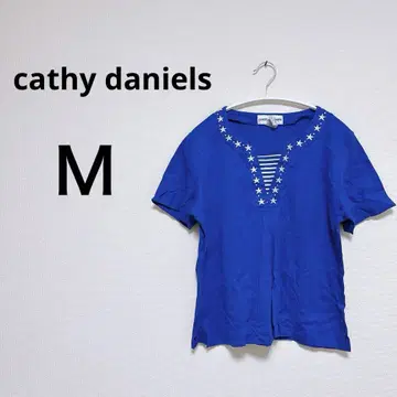 cathy daniels 파랑 반팔 T셔츠