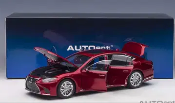 AUTOart 1/18 렉서스 LS500h 메탈릭 다크 레드