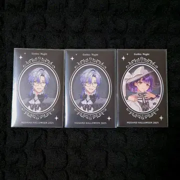 니지산지 Gothic Night 미란케스트렐 나나세 스즈나 카드 3장