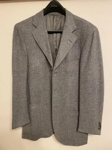 Raffaele Caruso 울 캐시미어 자켓 그레이 IT46