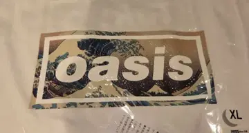 oasis 파도 디자인 T셔츠 XL 미개봉 새상품