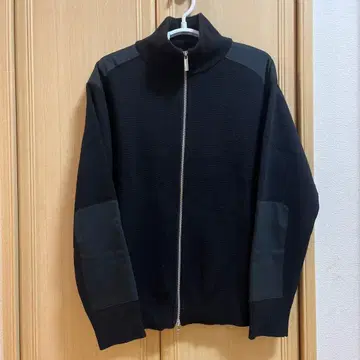 COMME CA MEN 블랙 니트 집업, 다가오는 계절에 딱 맞아요