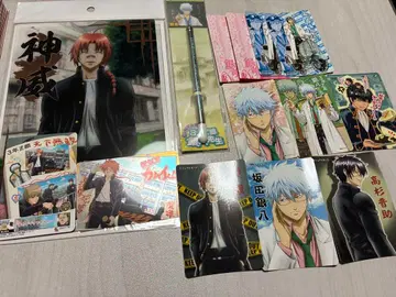 은혼 긴파치선생 당시물 지시봉 볼펜 빅 클리어 컬렉션 트레카 세트