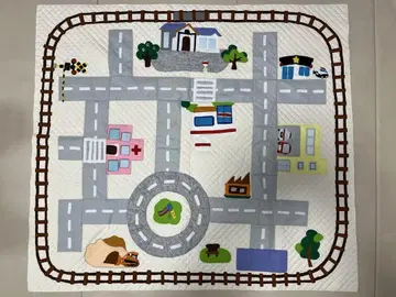 미니카용 도로 매트 약 100cm x 100cm