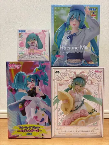하츠네 미쿠 Hatsune Miku 피규어 4체 세트