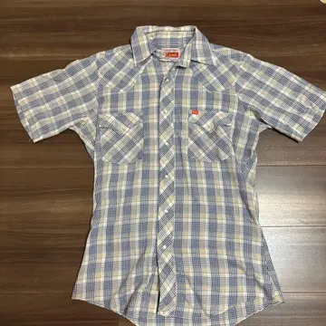 ELY PLAINS 70s 반팔 셔츠 웨스턴