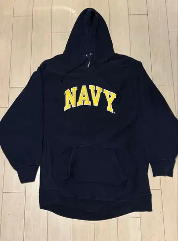 NAVY 후드티