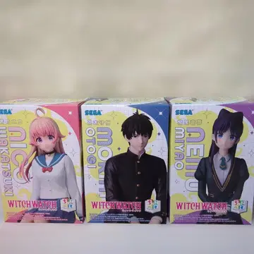 [ 새상품 미개봉 ] WITCH WATCH 피규어 3체 세트