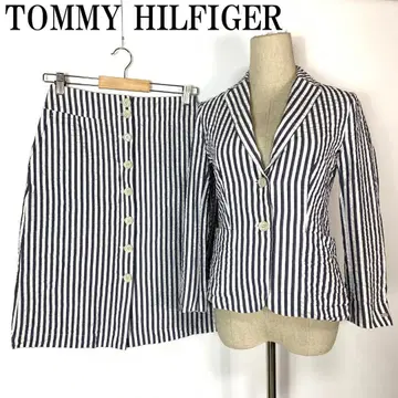 타미힐피거 스커트 셋업 스트라이프 7 B6245