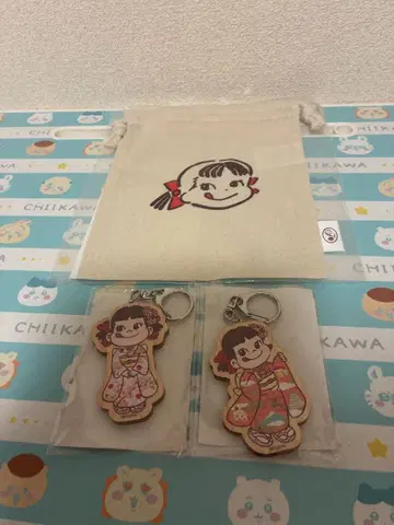 만박 페코짱 편백 키링 복조리 총 3점 묶음 판매