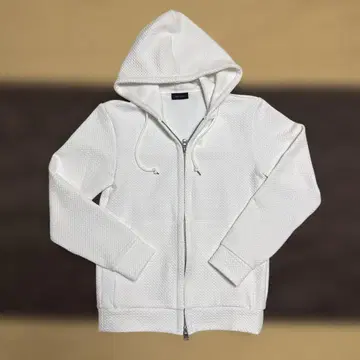 JOSEPH HOMME 화이트 풀 집업 후드티