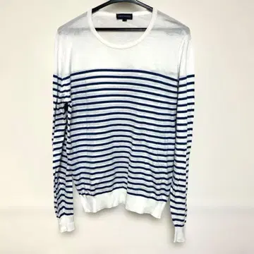 JOHN SMEDLEY 존스메들리 보더 무늬 니트 M