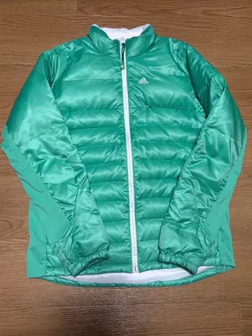 adidas 다운 자켓 그린 빈티지
