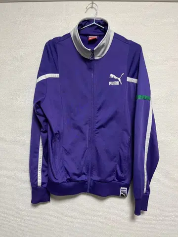 PUMA 보라색 트랙 자켓 M 사이즈