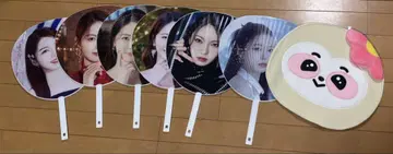 NiziU 아야카 부채 7개 세트 묶음 판매 덤 포함