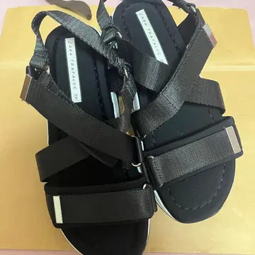 ZARA 플랫폼 스포츠 샌들