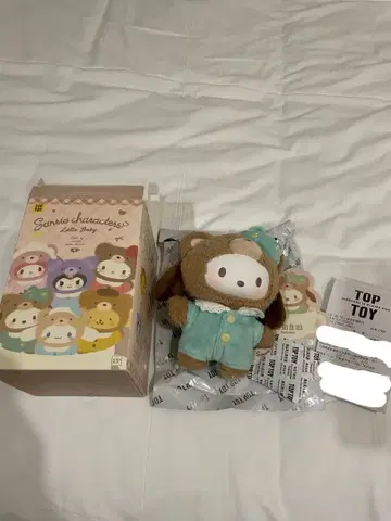 산리오 캐릭터즈 라떼 베이비 포차코 TOP TOY 한정판