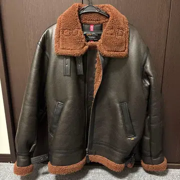 ALPHA INDUSTRIES 가죽 자켓 L