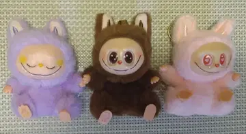 동물 캐릭터 봉제 인형 세트 (3체)