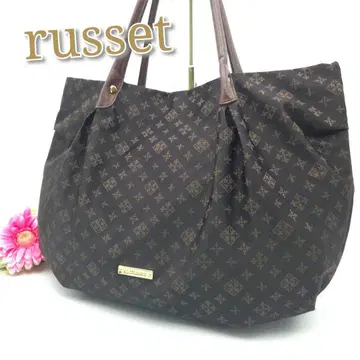 고품질 russet 토트백 숄더백 나일론 A4 대용량