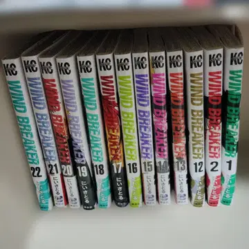 WIND BREAKER 전권 세트 1-2권, 12-22권, 기타 굿즈