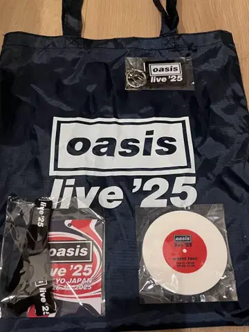 오아시스 Oasis Live '25 도쿄 돔 VIP 특별 굿즈
