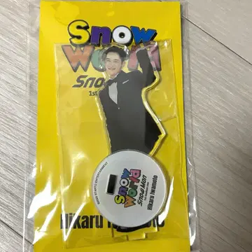 SnowMan 이와모토 테루 SnowWorld 아크릴 스탠드