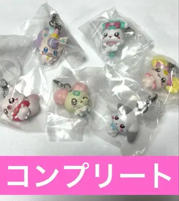 푸치큐아 메지루시 액세서리 2 전 6종 세트 반다이 컴플리트 세트