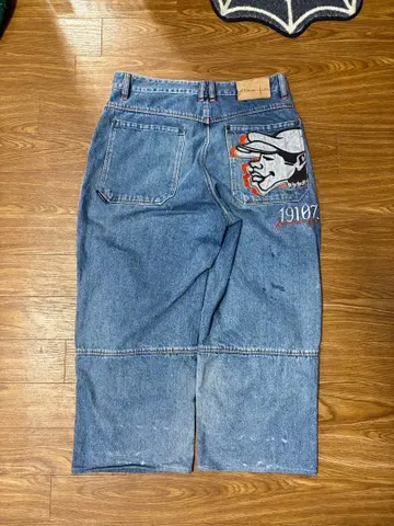 Y2K Platinum Fubu Baggy jeans 00's