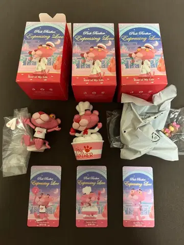 핑크 팬서 피규어 고백 시리즈 LOVE 3체 세트