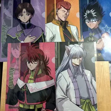 마루쿠지 유유백서 클리어 파일 세트