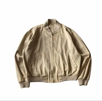 레어 70s80s l.l.bean MA-1형 코튼 트윌 블루종