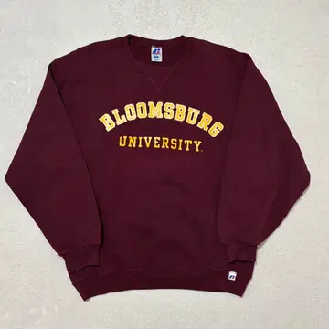 러셀 애슬레틱 칼리지 맨투맨 버건디 L 사이즈