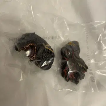 [박스 포함] 고질라 제일복권 E상 몬스터 헤드 마그넷 2개 세트