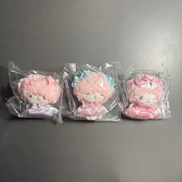 산리오 마이 스위트 피아노 시크릿 퍼펫 마스코트 3개