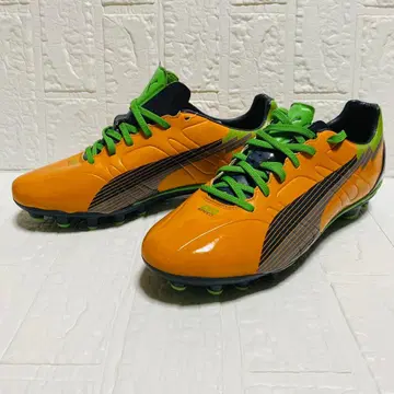 푸마 택 포함 새상품 푸마 에보 스피드 3 HG (오렌지)