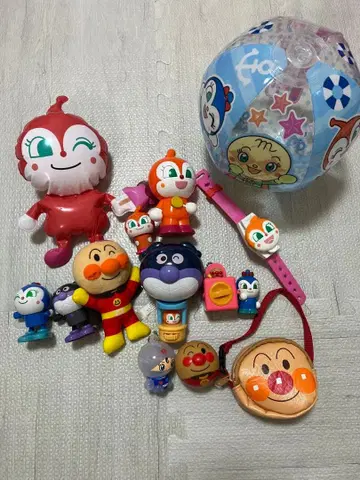 호빵맨 가챠가챠 가챠폰 묶음 판매 미니 피규어 캐릭터