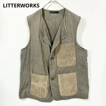 LITTERWORKS 퀼팅 베스트 벨기에군 BEGETEX 리메이크