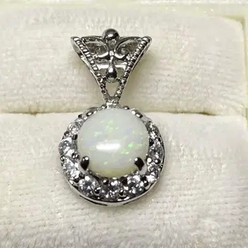 오팔 925 실버 펜던트 탑