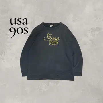 90s USA제 GUESS 맨투맨 구제 의류 빈티지 페이드
