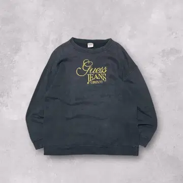 80~90s USA 제조 GUESS 맨투맨 페이드 vintage