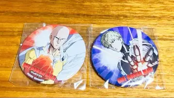 원펀맨 진심 CD 애니메이트 특전 캔뱃지 사이타마 제노스