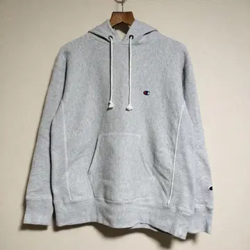 챔피온 리버스 위브 눈 모양 후드티