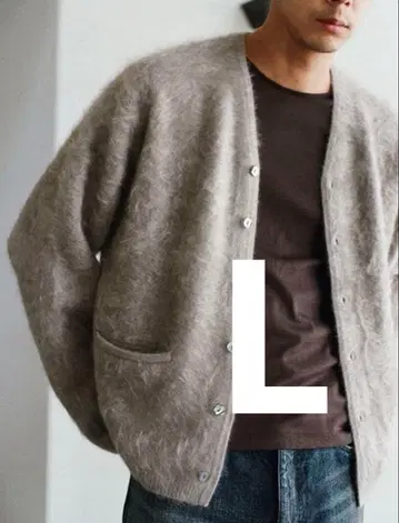 [ LIDNM ] 캐시미어 퍼 가디건 lidnm