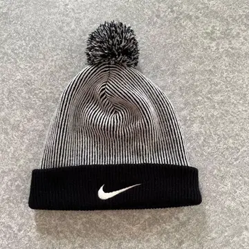 [ 미사용 ] 빈티지 NIKE 꽁지 니트 모자 90s 비니 와치