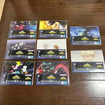 즉시 구매 가능 히로아카 제일복권 행복 위에 I상 캔버스 보드 묶음 판매