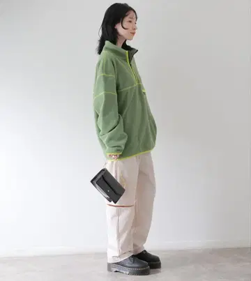 [ 새상품급 ] HUF CONVERSION ZIP FLEECE S 사이즈