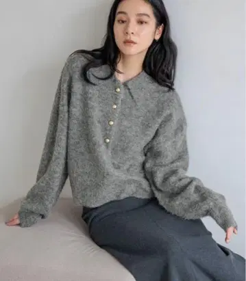 이번 시즌 신상 폴로 니트 풀오버 LS 미사용 새상품