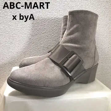 새상품급 ABCmart x byA 콜라보 그레이지 하프 부츠 25cm